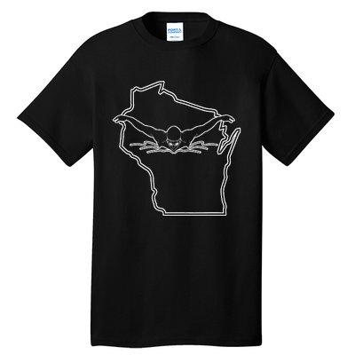 Wisconsin State Pride Swim Funny Swimming Cap Tall T-Shirt