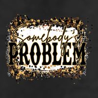 Womens Somebody's Problem Merch Country Song Lover Morgan Fan Beanie