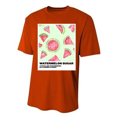 Watermelon Sugar Polaroid Performance Sprint T-Shirt