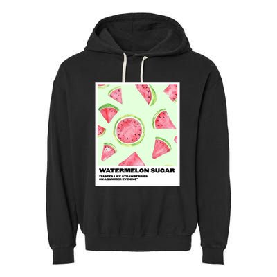 Watermelon Sugar Polaroid Garment-Dyed Fleece Hoodie
