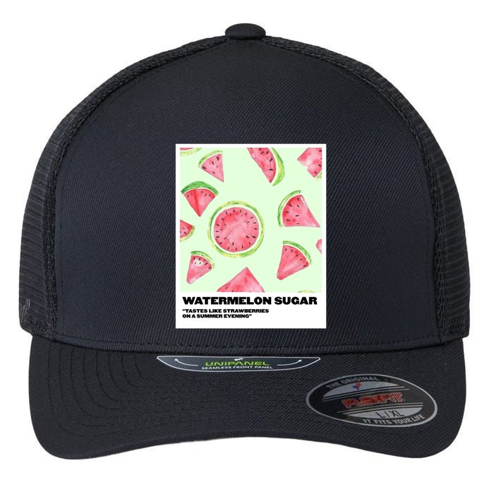 Watermelon Sugar Polaroid Flexfit Unipanel Trucker Cap