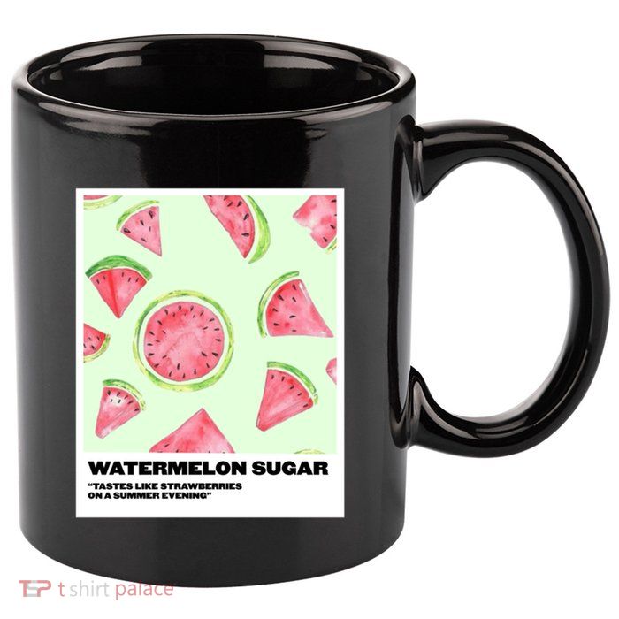Watermelon Sugar Polaroid 11oz C Handle Ceramic Mug