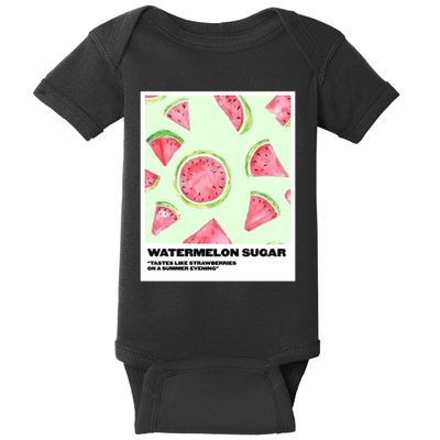 Watermelon Sugar Polaroid Baby Bodysuit