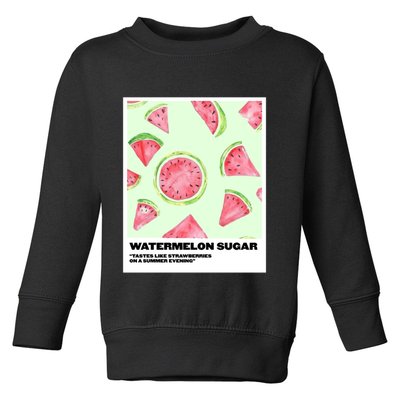 Watermelon Sugar Polaroid Toddler Sweatshirt
