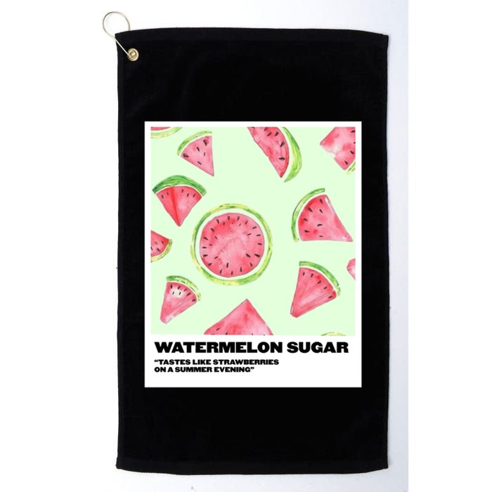 Watermelon Sugar Polaroid Golf Towel
