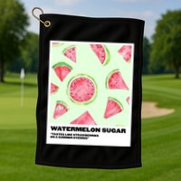 Watermelon Sugar Polaroid Golf Towel