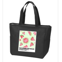 Watermelon Sugar Polaroid Zip Tote Bag