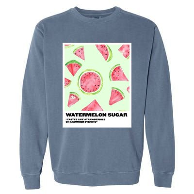 Watermelon Sugar Polaroid Garment-Dyed Sweatshirt