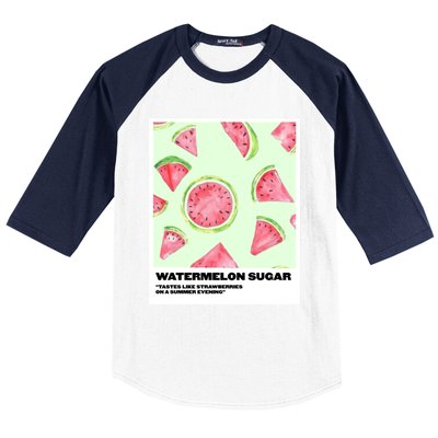 Watermelon Sugar Polaroid Baseball Sleeve Shirt