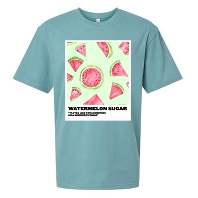 Watermelon Sugar Polaroid Sueded Cloud Jersey T-Shirt