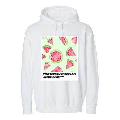 Watermelon Sugar Polaroid Garment-Dyed Fleece Hoodie