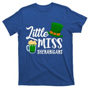 Wo's St Patrick's Day Tee Little Miss Shenanigans Great Gift T-Shirt