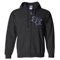 Wo Suicide Prevention Awareness Dragonfly Semicolon Full Zip Hoodie