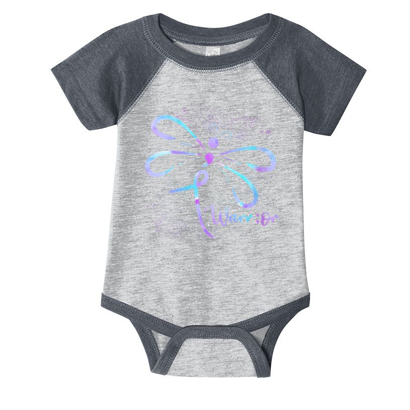 Wo Suicide Prevention Awareness Dragonfly Semicolon Infant Baby Jersey Bodysuit