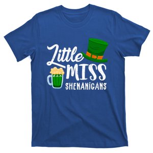 Wo's St Patrick's Day Tee Little Miss Shenanigans Gift T-Shirt