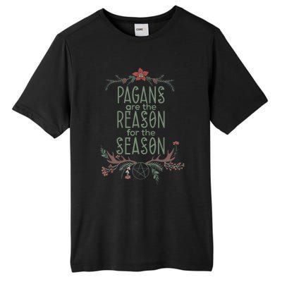 Winter Solstice Pagans Are The Reason For The Season Yule Tall Fusion ChromaSoft Performance T-Shirt