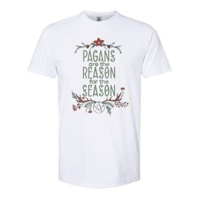 Winter Solstice Pagans Are The Reason For The Season Yule Softstyle CVC T-Shirt