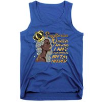 Wo Sagittarius Queen Birthday Zodiac Gift Black Gi Gift Tank Top