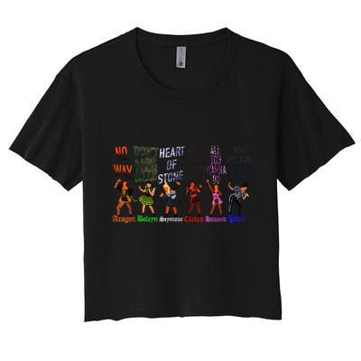 WeRe Six Queens Musical Theatre Theater Musicals Crop Top