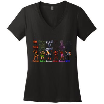 WeRe Six Queens Musical Theatre Theater Musicals Women's V-Neck T-Shirt