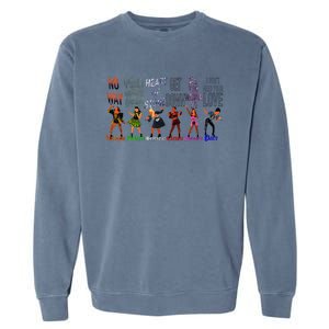 WeRe Six Queens Musical Theatre Theater Musicals Garment-Dyed Sweatshirt