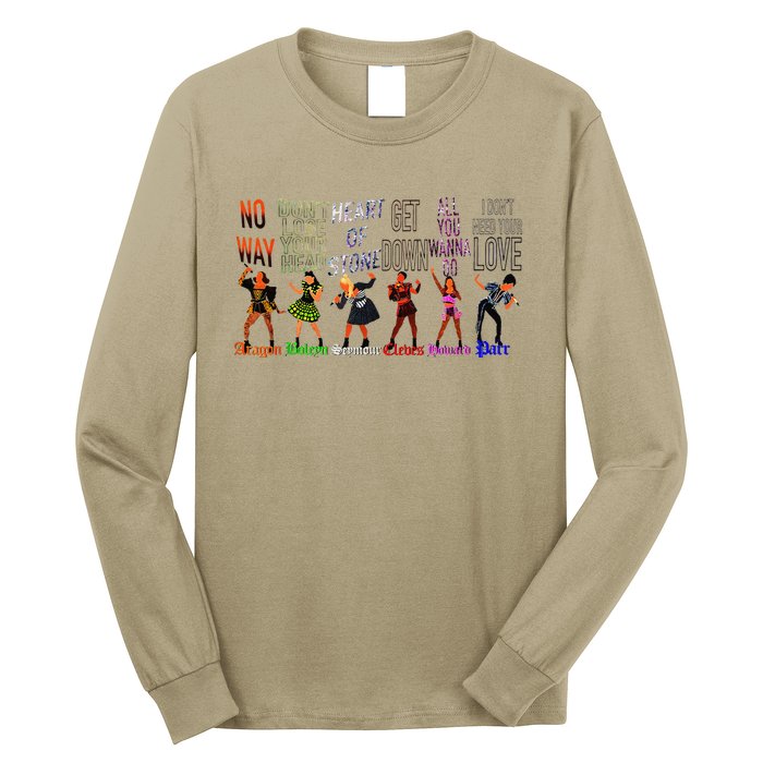 WeRe Six Queens Musical Theatre Theater Musicals Long Sleeve Shirt