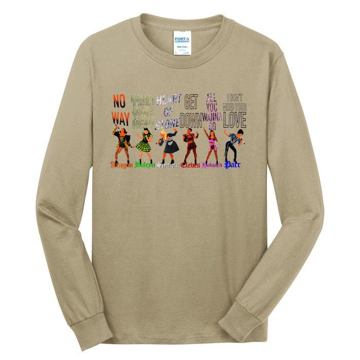 WeRe Six Queens Musical Theatre Theater Musicals Tall Long Sleeve T-Shirt