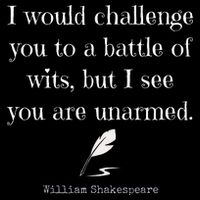 William Shakespeare Quote English Literature Doggie Tank