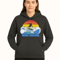 Wake Surfing Retro Sunset Hoodie