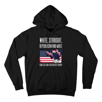 White Straight Republican Male Hoodie