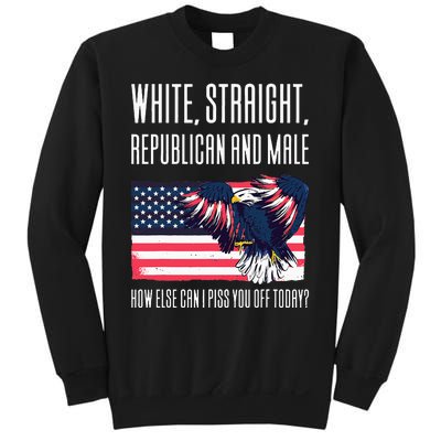 White Straight Republican Male Sweatshirt