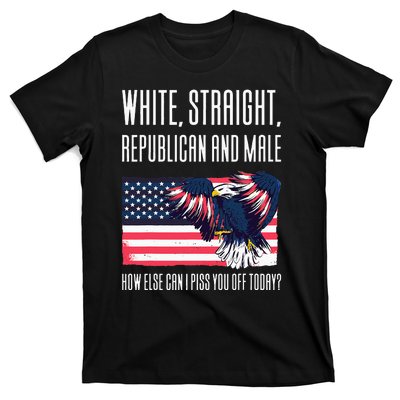 White Straight Republican Male T-Shirt