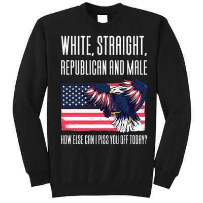 White Straight Republican Male Tall Sweatshirt