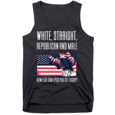 White Straight Republican Male Tank Top