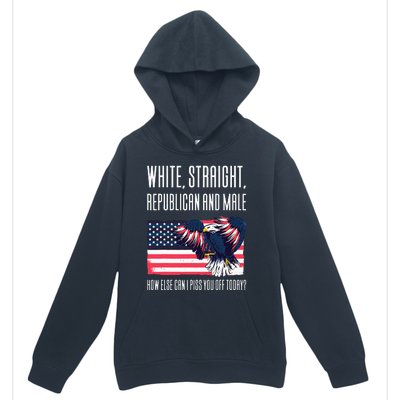 White Straight Republican Male Urban Pullover Hoodie