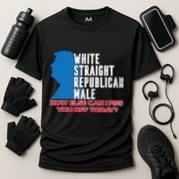 White Straight Republican Male Who Else Can I Piss Off Today Cooling Performance Crew T-Shirt