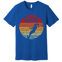 Water Skiing Retro Waterski Vintage Waterskiing Sunset Ski Meaningful Gift Premium T-Shirt