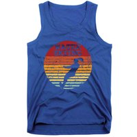 Water Skiing Retro Waterski Vintage Waterskiing Sunset Ski Meaningful Gift Tank Top