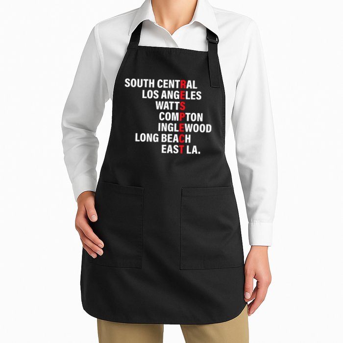 West Side RESPECT Los Angeles Watts Compton Long Beach Apron