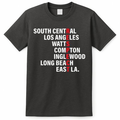 West Side RESPECT Los Angeles Watts Compton Long Beach T-Shirt