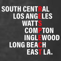 West Side RESPECT Los Angeles Watts Compton Long Beach T-Shirt