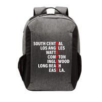 West Side RESPECT Los Angeles Watts Compton Long Beach Vector Backpack