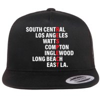 West Side RESPECT Los Angeles Watts Compton Long Beach Flat Bill Trucker Hat