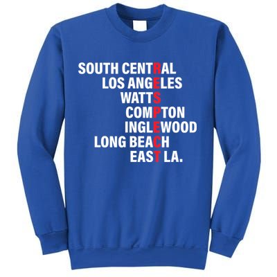 West Side RESPECT Los Angeles Watts Compton Long Beach Sweatshirt