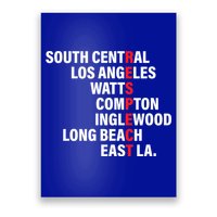 West Side RESPECT Los Angeles Watts Compton Long Beach Poster