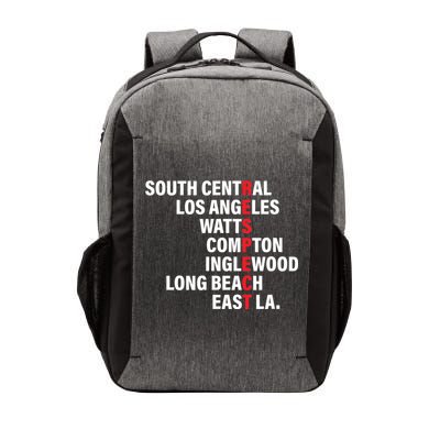 West Side RESPECT Los Angeles Watts Compton Long Beach Vector Backpack