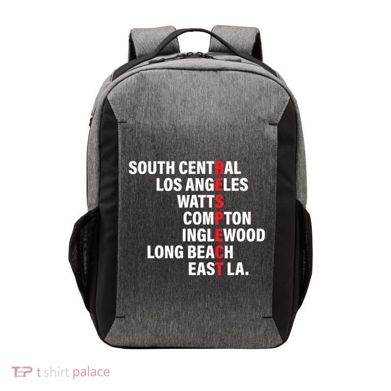West Side RESPECT Los Angeles Watts Compton Long Beach Vector Backpack