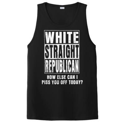 White Straight Republican How Else PosiCharge Competitor Tank