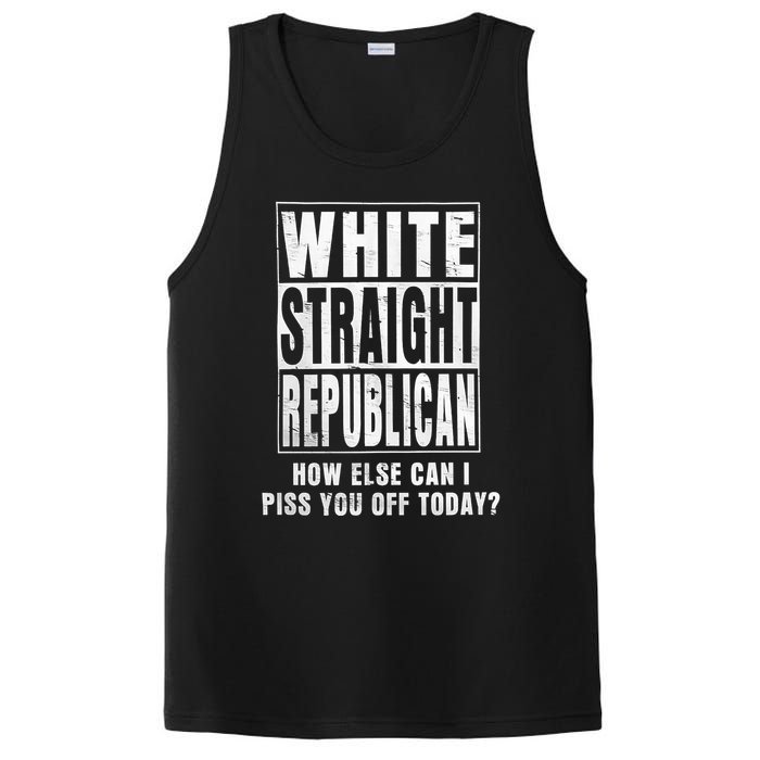 White Straight Republican How Else PosiCharge Competitor Tank