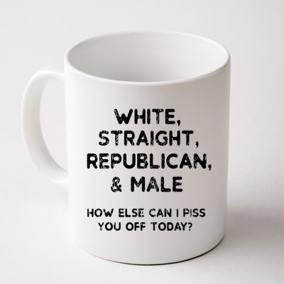 White Straight Republican Male Coffee Mug